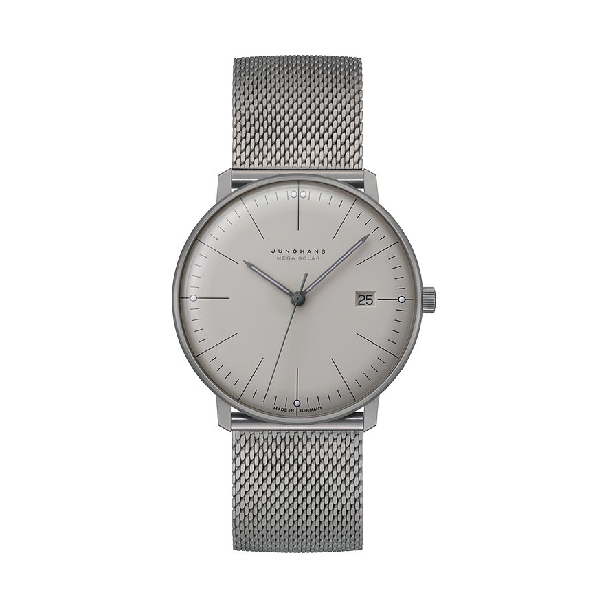 Junghans Herrenuhr max bill Mega Solar 59202246 von Junghans