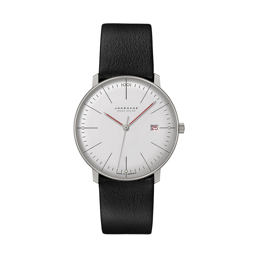 Junghans Herrenuhr max bill MEGA Solar Bauhaus 59232602 von Junghans