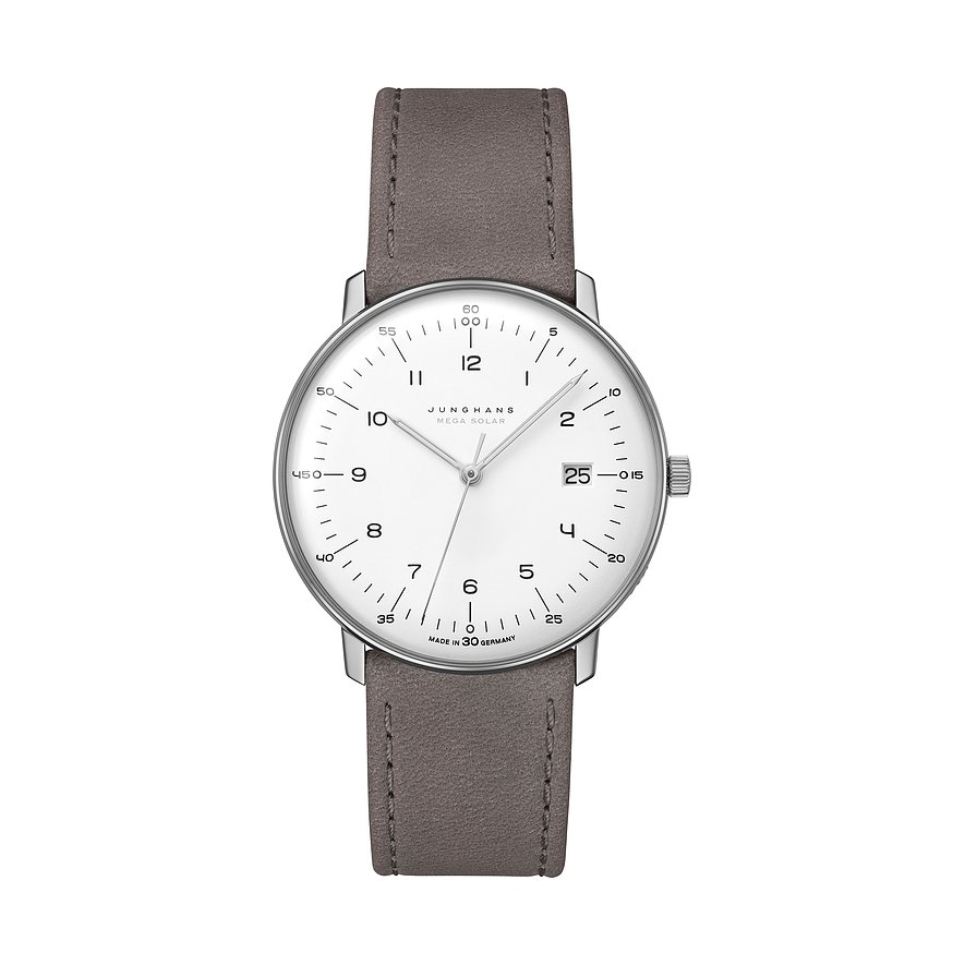 Junghans Herrenuhr max bill Mega Solar 59202102 von Junghans