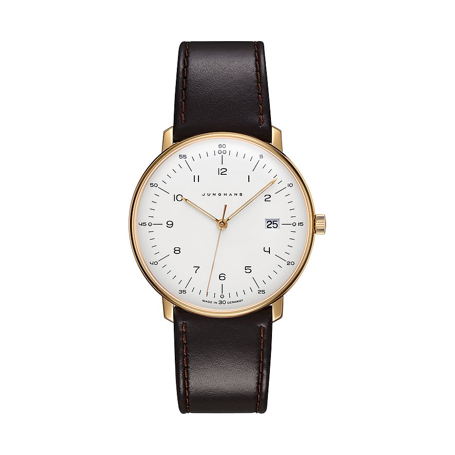 Junghans Herrenuhr max bill Quarz 41787202 von Junghans