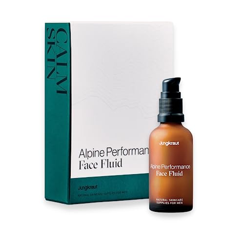 JUNGKRAUT Alpine Performance Face Fluid für Männer 1x50ml | Natürliche Männer Gesichtscreme mit Hyaluron und Anti-Aging Effekt | intensive Feuchtigkeit | leicht und schnell einziehend von Jungkraut