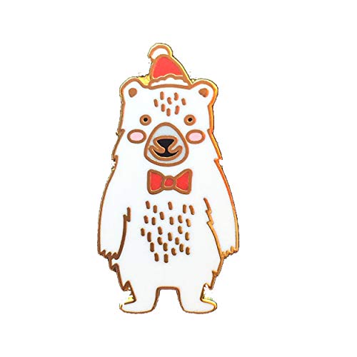 Nikolaus-Eisbär Ansteck-Pin | Lustiges Wichtelgeschenk | Kleine Geschenke zu Weihnachten | Merry Christmas Anstecker Nikolaus-Eisbär Ansteck-Pin | Lustiges Wichtelgeschenk | Kleine Geschenke zu Weihnachten | Merry Christmas Anstecker von Jungle Empire