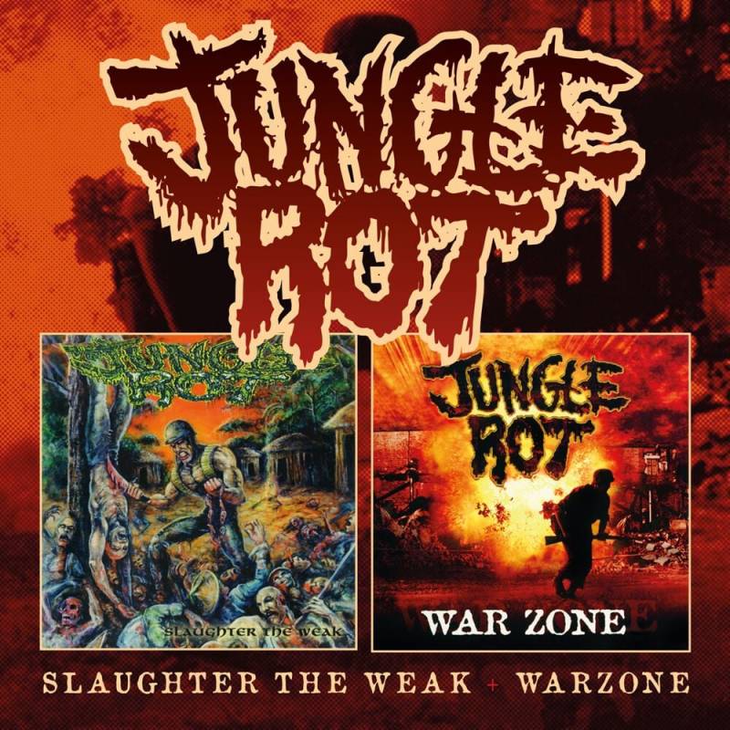 Jungle Riot Slaughter the weak / Warzone CD multicolor von Jungle Riot