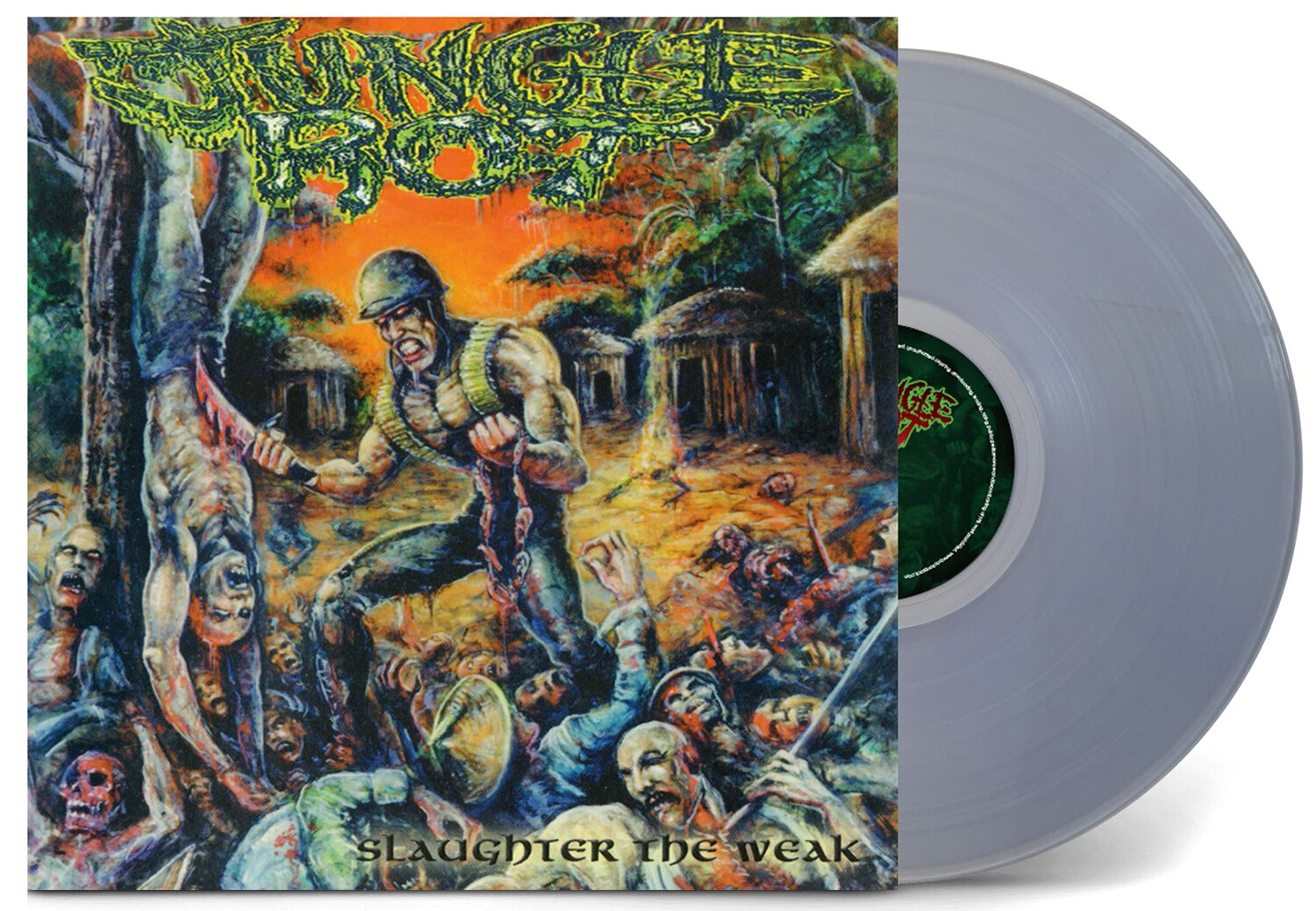 Jungle Rot Slaughter the weak LP klar von Jungle Rot