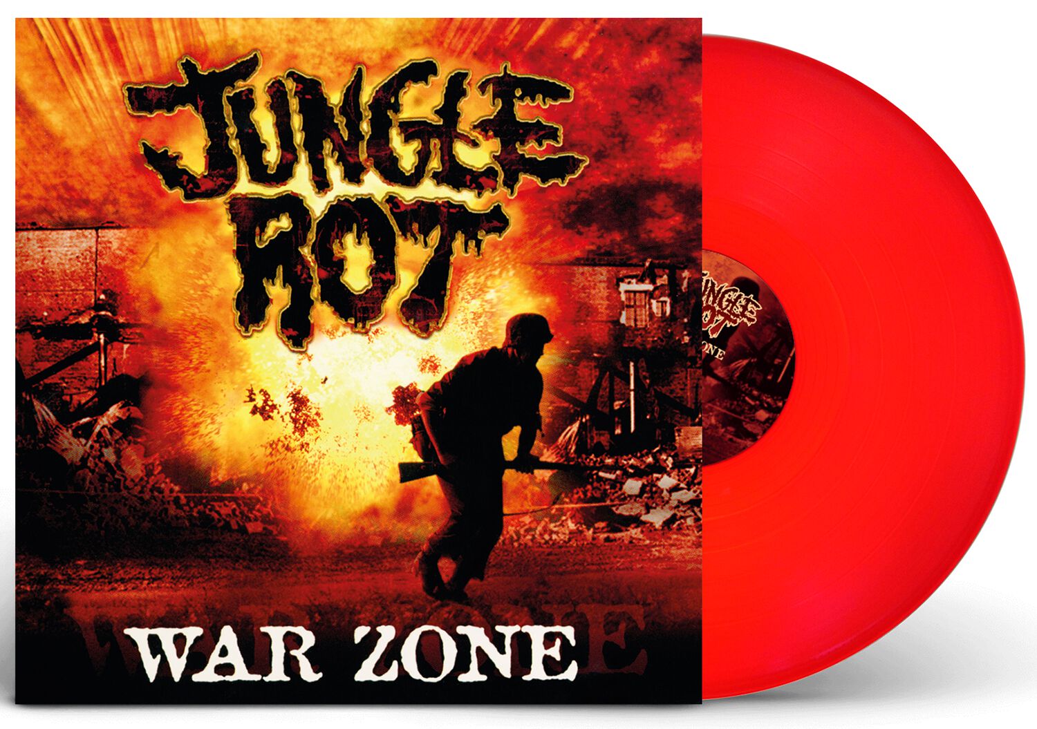 Jungle Rot War zone LP rot von Jungle Rot