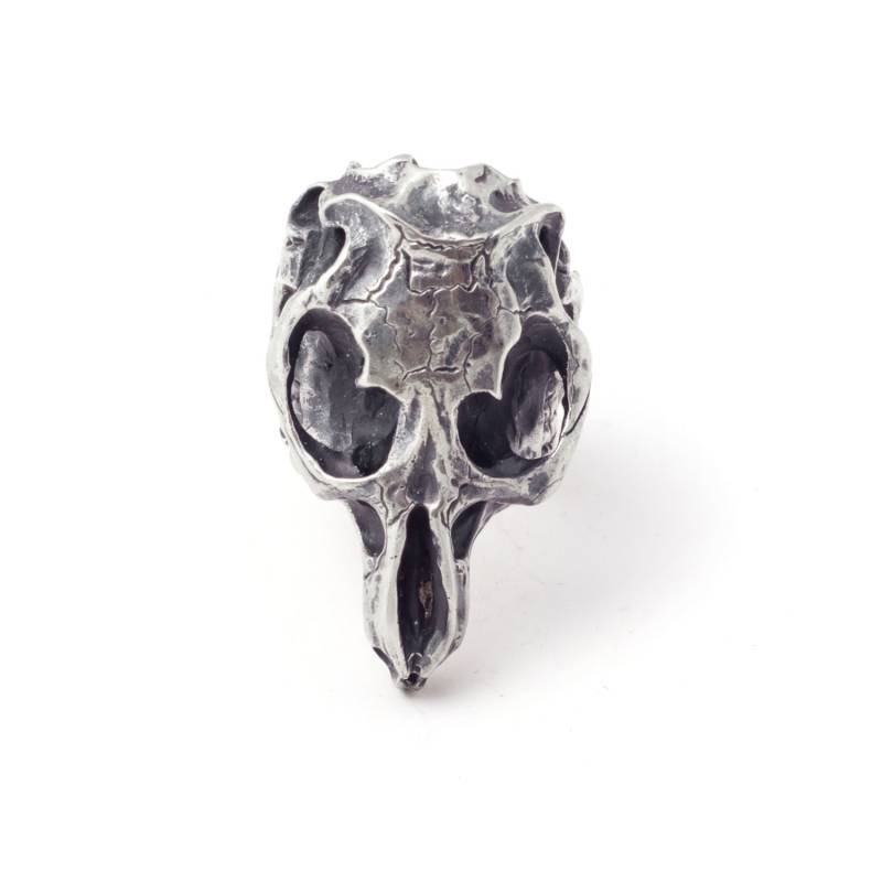 Wilder Silber Schädel Ring, Großer Biker Tier Ring Für Männer, Statement Wilder Silber Schädel Ring, Großer Biker Tier Ring Für Männer, Statement von JungleTribeJewelry