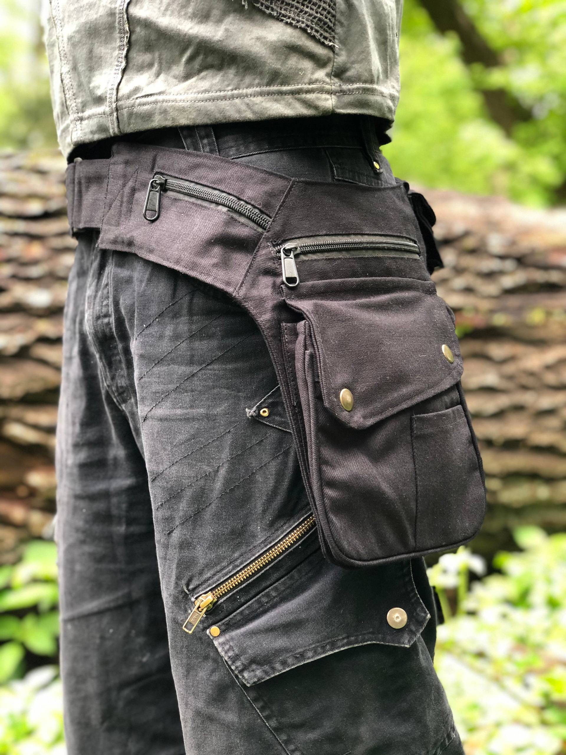 Gürteltasche Halftertasche Billie Geräumiges Halfterbelt >> 3 Farben Größen Jungle - Goa Bauchtasche Gürteltasche Halftertasche Billie Geräumiges Halfterbelt >> 3 Farben Größen Jungle - Goa Bauchtasche von JungleTripDesign