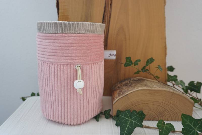 Handgenähter Cord Chalkbag Rosa Handgenähter Cord Chalkbag Rosa von JungspundChalkbags