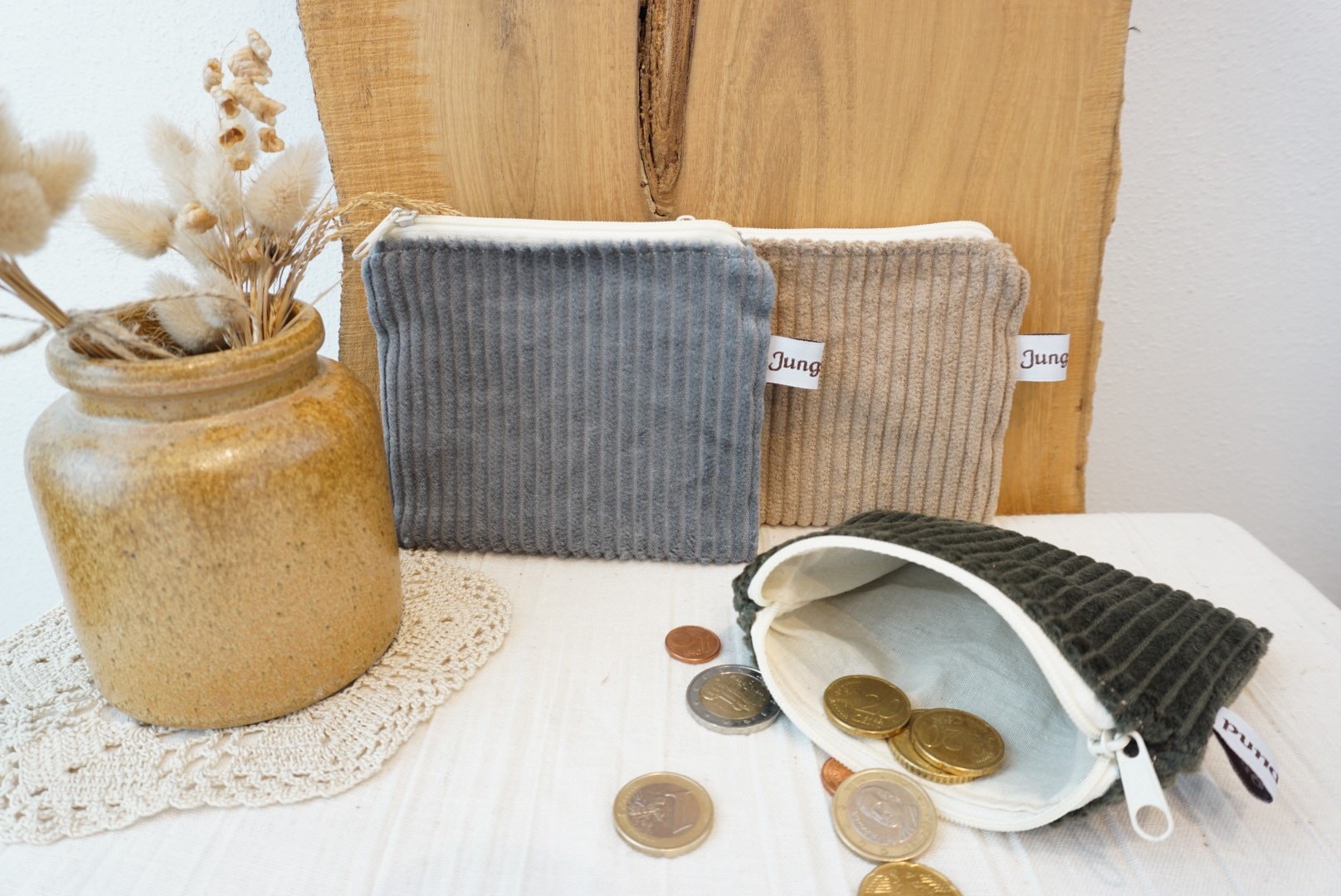 Münzbeutel Aus Cordstoff von JungspundChalkbags