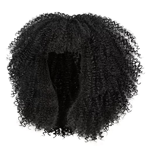 16-Perücke mit kurzen Haaren, seltsam, gelockt, mit für Cosplay, Lolita, synthetischer Naturkleber, gemischt, blond Perücke Bob Dunkelbraun (Black, One Size) von Junhasgood