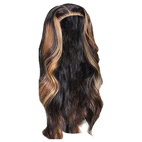 Junhasgood Anime Cosplay Perücke Damen für schwarze Frauen langes lockiges Haar Front Lace Perücke Hochtemperatur-Seidenfaser Perücke Echthaar Locken Kurz (Pink, One Size) von Junhasgood