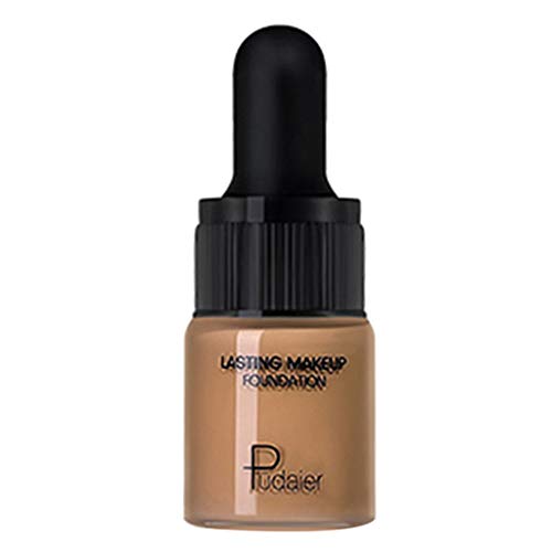 Flüssig Concealer Make Up Mousse Primer Soft Compact Powder Farbe Naturelle für Unreine Haut für Jeden Hauttyp Tagespflege Foundation Matt Sand von Junhasgood