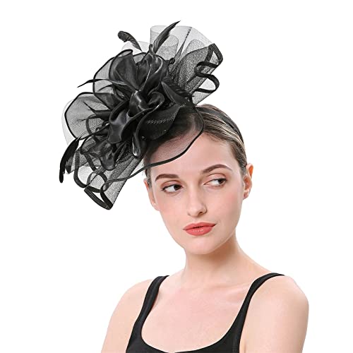 Gepolstertes Stirnband Samt Haarreifen Vintage Haarband Headband Knoten Warp für Frauen und Mädchen Stoff Haarreif für Frauen Mädchen Lieferungen Retro Style Haarband von Junhasgood