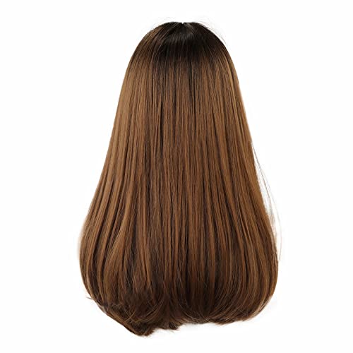 Kurz Lockige Braune Perücke Kurz Lockige Perücke Perücke Damen Wellig Gewellte Täglich Party Cosplay Tragen Damen Locken Wavy Wig für Alltag Anime Cosplay von Junhasgood