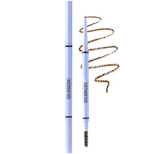 Makeup Augenbrauenstift Micro Brow Pencil Augenbrauenstift Definieren Eindrehbarer Augenbrauenstift Vegane Formel Augenbrauen Gel Langanhaltende Fasern für Dichter Wirkende Farbe von Junhasgood