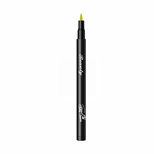 Matte Eyeliner Matte Eyeliner in Strahlendem Cremig Weiche Textur Schwarzer Gel Eyeliner Langlebig Wasserfest Farbe Blackest Black Super Colour Waterproof Eyeliner von Junhasgood