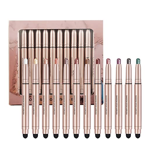 Mineral Waterproof Eye Shadow lidschatten glitzer Drehbarer Lidschatten Stift lidschatten grün lidschatten palette lidschatten Einfach Zu Verwenden lidschatten applikator von Junhasgood