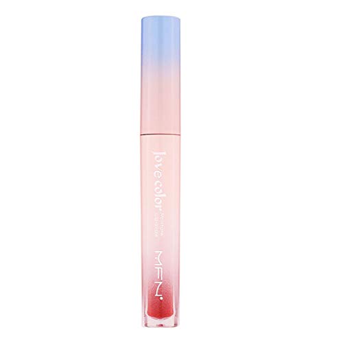 Samt Lipgloss Matt Lipgloss Set Hydratisierte Lippen Dicht Feuchtigkeitsspendend Long Lasting Farbenfroher Schimmer Lipgloss für Mädchen und Frauen von Junhasgood