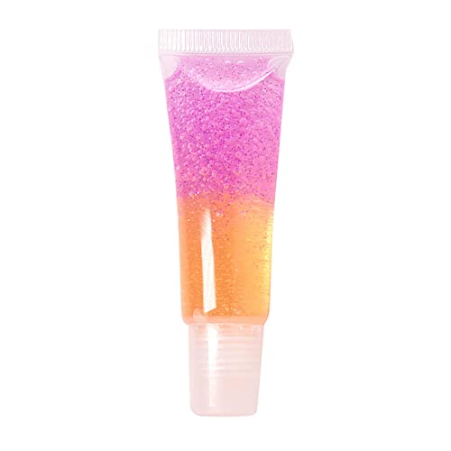 Schwarzer Lippenstifte Lipgloss Lippenbalsam für Männer und Frauen, feuchtigkeitsspendend, langanhaltend, feuchtigkeitsspendend, trocken, farblos, Lippenbalsam, Lippenstiftschlauch, (C, One Size) von Junhasgood