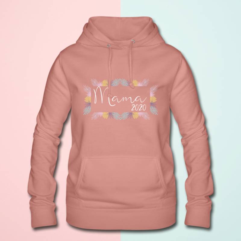 Hoodie Mama/Personalisiert Geburtsjahr Des Kindes Geschenk Für Muttertag Geburt Kindernamen Pullover Baby von JuniaGeschenkeladen