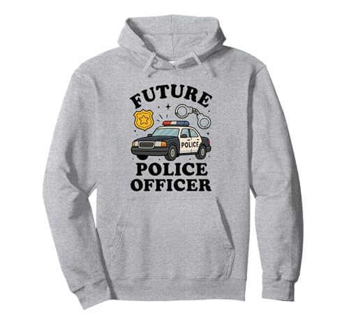 Zukünftige Polizistin Kinder Strafverfolgung Karriere Pullover Hoodie Zukünftige Polizistin Kinder Strafverfolgung Karriere Pullover Hoodie von Junior Hero Future Police Officer Law Enforcement