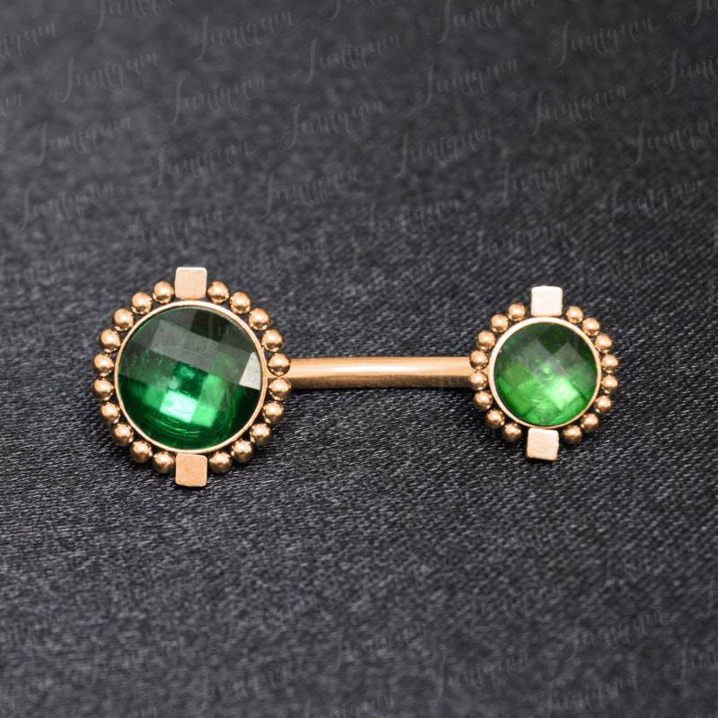Bauchnabel Ringe Opal. Bauch Piercing Schmuck. Piercing. Bauchnabelpiercing. Langhantel von Juniqum