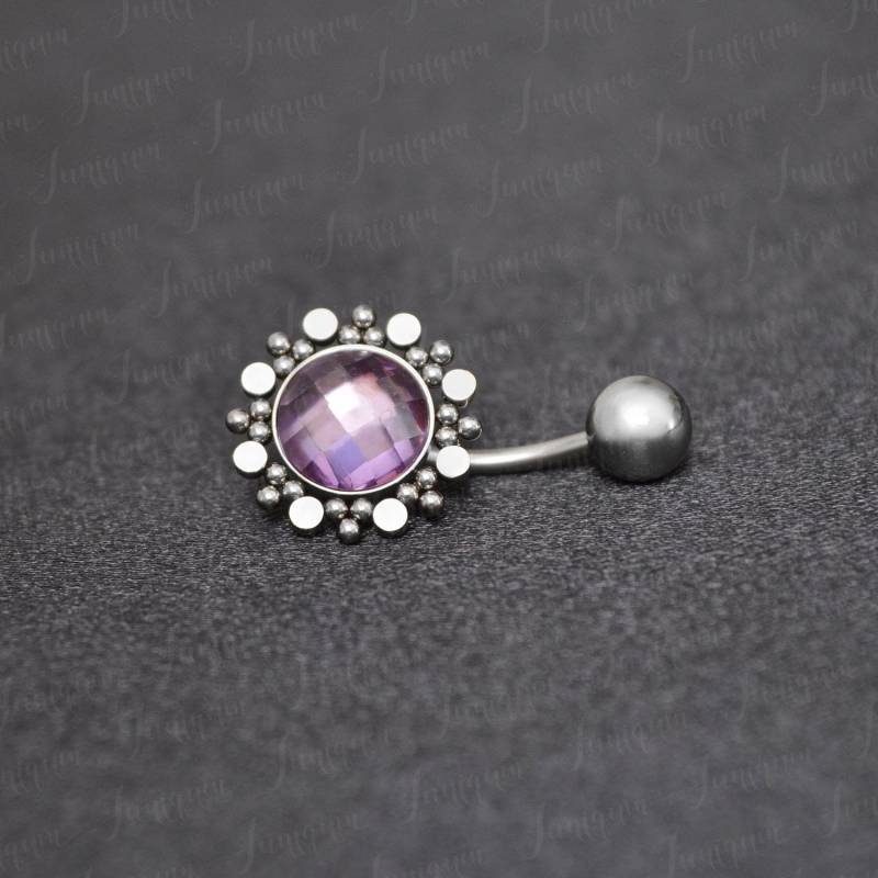Bauchnabel Ringe Opal. Bauch Piercing Schmuck. Piercing. Bauchnabelpiercing. Langhantel von Juniqum