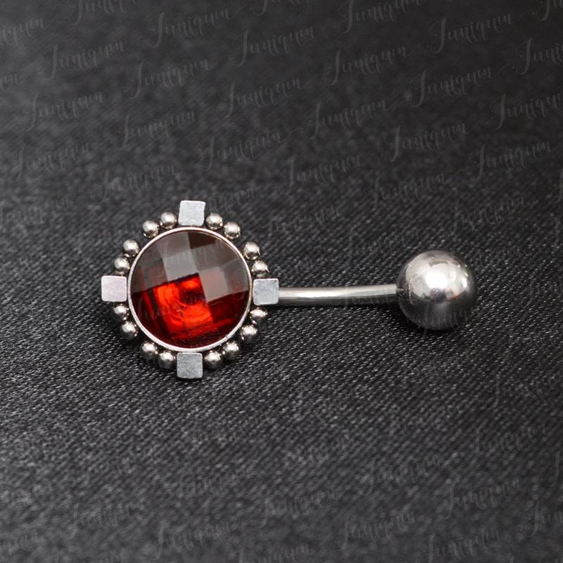 Bauchnabel Schmuck. Ring Kurz. Bauch Ring. Piercing Bauchnabelpiercing. Langhantel von Juniqum