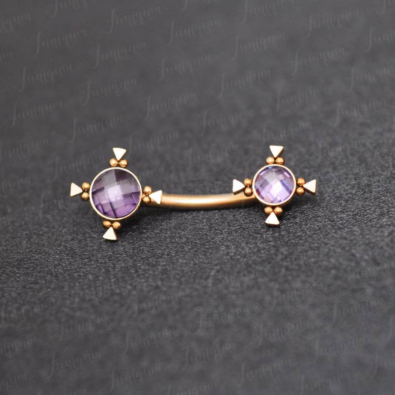 Bauchnabelpiercing Aus Chirurgenstahl. Bauchring. Nabelring. Bauchnabelpiercing. Bauchhantel. Kurz. Bauchpiercing 8mm von Juniqum