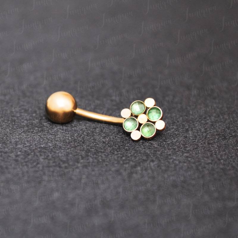 Bauchnabelpiercing Aus Chirurgenstahl. Bauchring. Nabelring. Bauchnabelpiercing. Bauchhantel. Kurz. Bauchpiercing 8mm von Juniqum