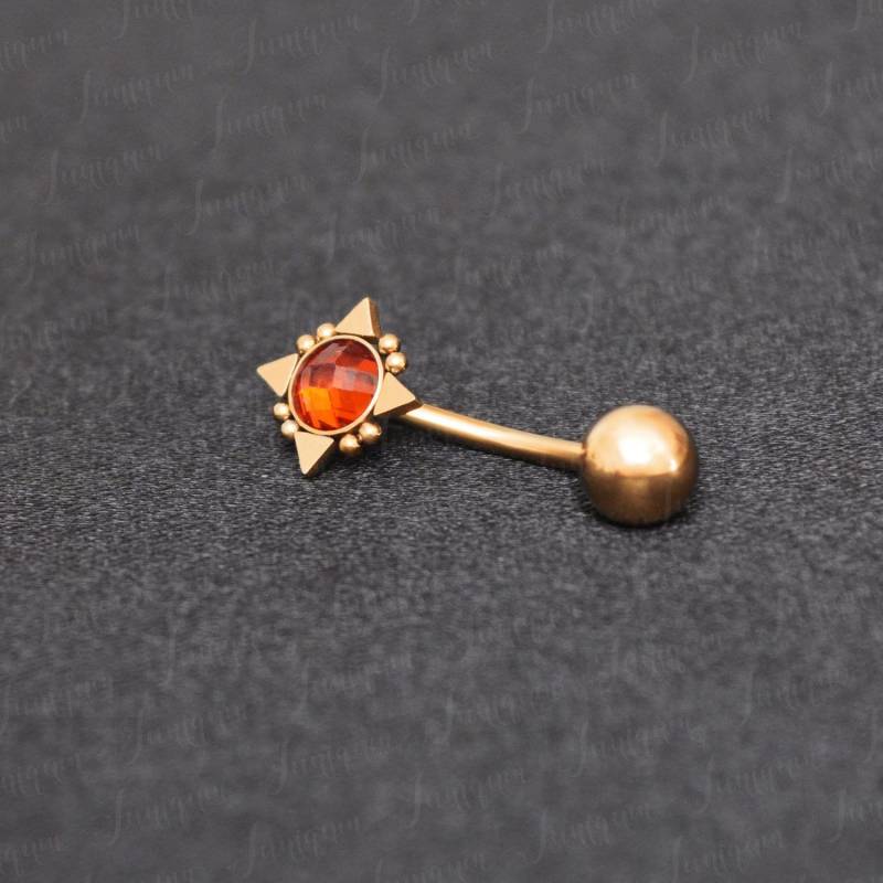 Bauchnabelpiercing Aus Chirurgenstahl. Bauchring. Nabelring. Bauchnabelpiercing. Bauchhantel. Kurz. Bauchpiercing 8mm von Juniqum