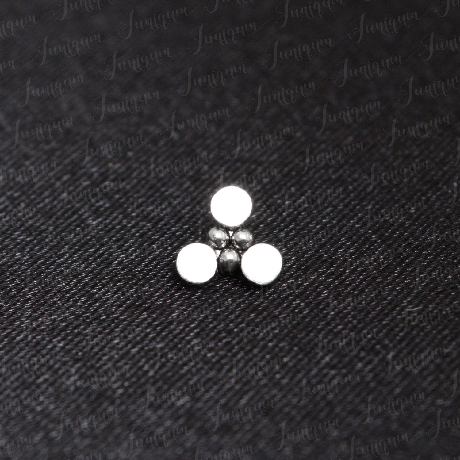 Hautschmuck. Hautpiercing Aus 316L Chirurgenstahl. Dermaloberteil Mit Innengewinde. Körperpiercing-Schmuck von Juniqum