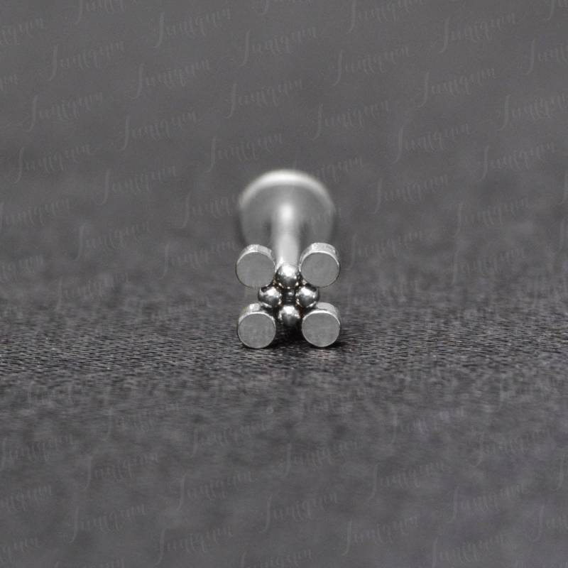 Lippenpiercing-stecker. Philtrum-Schmuck. Labret-Ohrstecker Aus Chirurgenstahl. Medusa-Piercing-Schmuck. Monroe Lippenring. Ohrring Mit Flacher von Juniqum