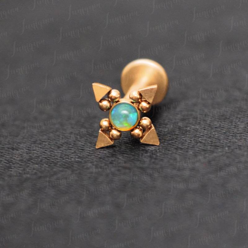 Medusa-Lippenring. Monroe-Piercing-Schmuck. Labret-Schmuck. Lippen-Labret-Schmuck. Lippenring 16G. Ohrstecker Aus Chirurgenstahl. Philtrum-Piercing von Juniqum