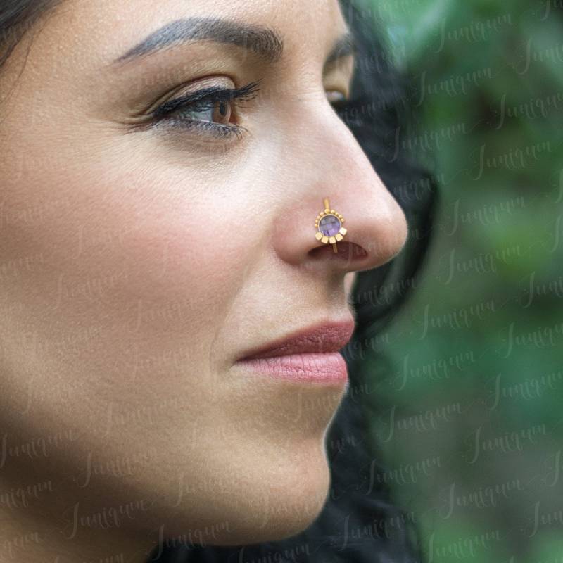 Nasenreifen. Nasenring Aus Chirurgenstahl. Creolen. Nasenschmuck. Nasenpiercing Reifen. Knorpel Creole Helix Ohrringe von Juniqum