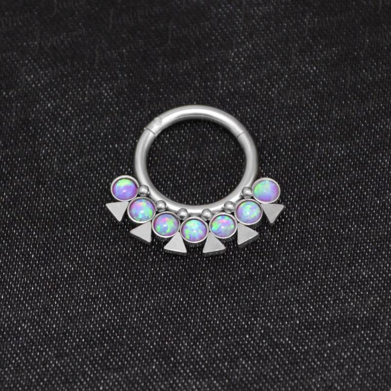 Septumring 16G 14G. Septum-Klicker Aus Chirurgenstahl. Septum-Reifen. Daith-Schmuck. Clicker-Ohrring. Nasenring. Daith-Ohrring. Knorpelohrring von Juniqum