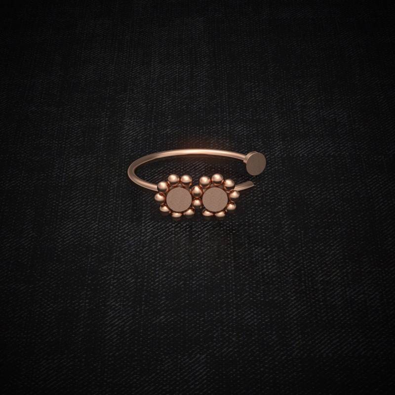 Zierlicher Fake-Nasenring Aus Chirurgenstahl. Fake-Piercing. Fake-Nasenmanschette. Ohrmanschette. Künstliches Piercing. Falscher Nasenbügel von Juniqum