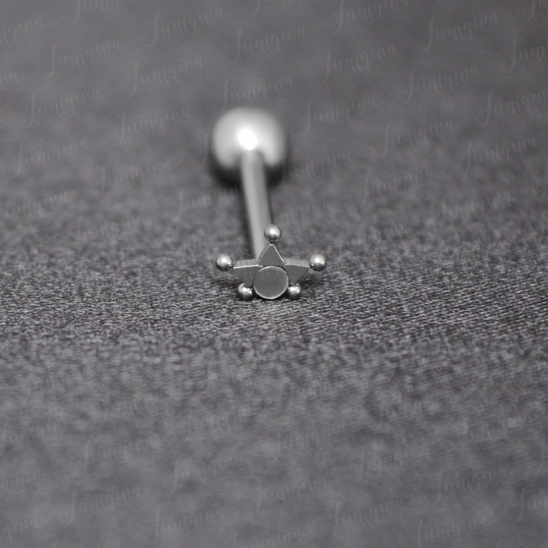 Zungenpiercing. Langhantelpiercing. Körperpiercing Aus Chirurgenstahl. Zungenschmuck 14G. Zungenhantel von Juniqum