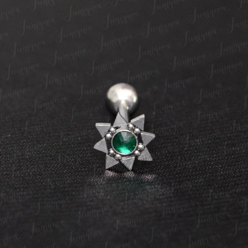 Zungenschmuck Aus Chirurgenstahl. Zungenpiercing . Zungenring. Barbell-Piercing in Der Stärke 14 Gauge. Body-Piercing-Schmuck von Juniqum