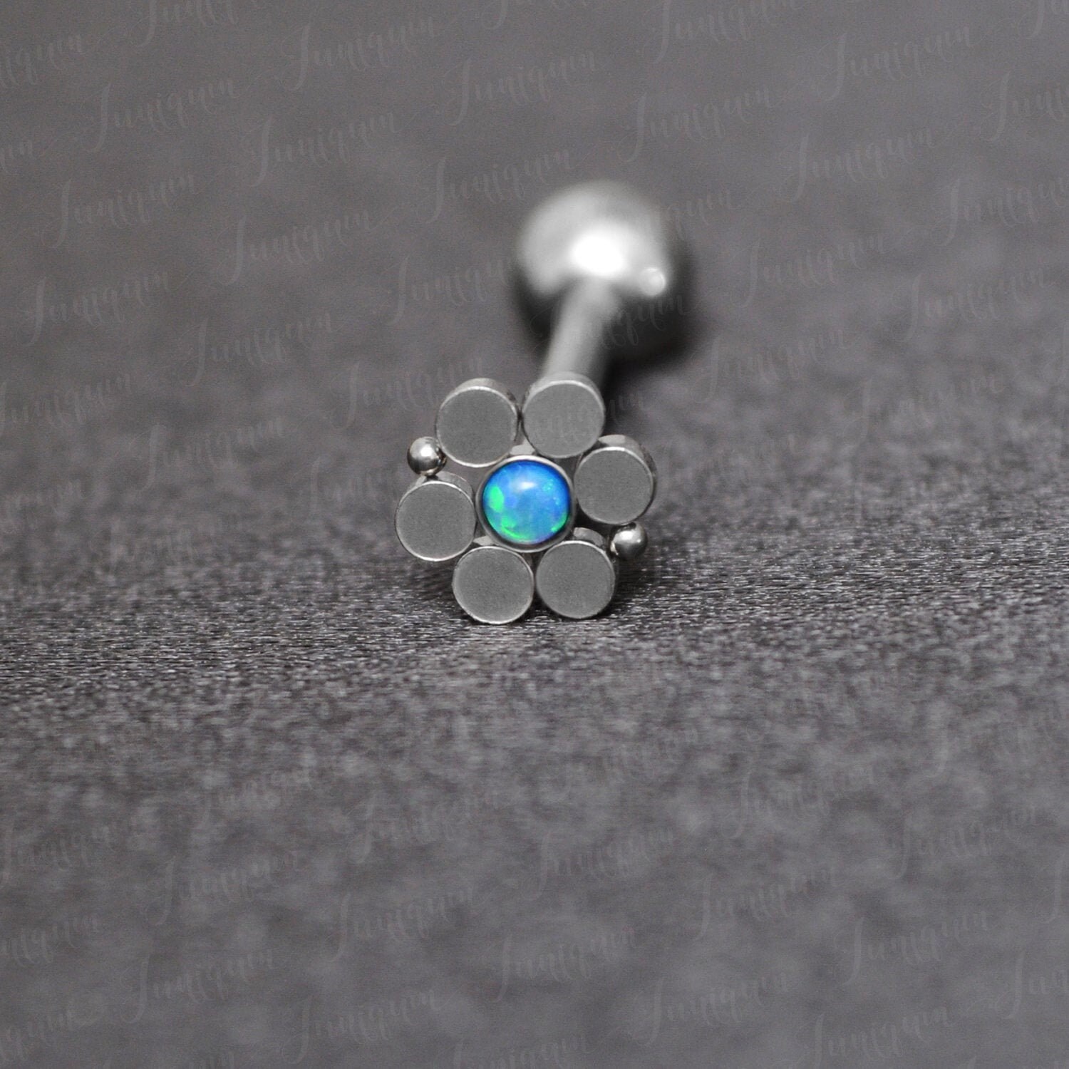 Zungenschmuck Aus Chirurgenstahl. Zungenpiercing. Zungenring. Barbell-Piercing 14 Gauge. Body-Piercing-Schmuck von Juniqum