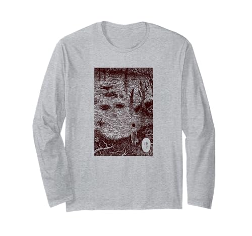 Junji Ito Mädchen durch Teich Langarmshirt von Junji Ito