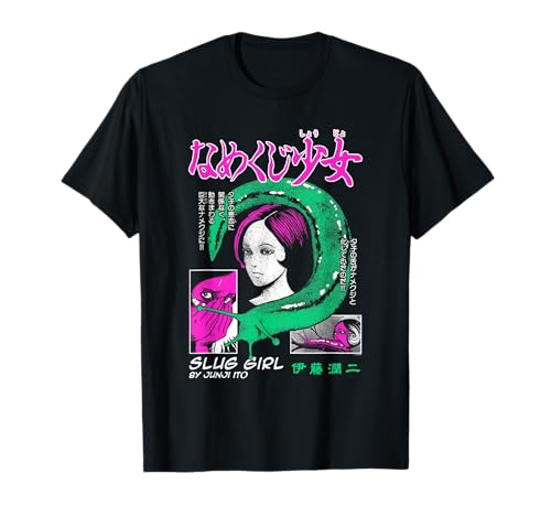 Junji Ito Slug Girl Collage T-Shirt Junji Ito Slug Girl Collage T-Shirt von Junji Ito