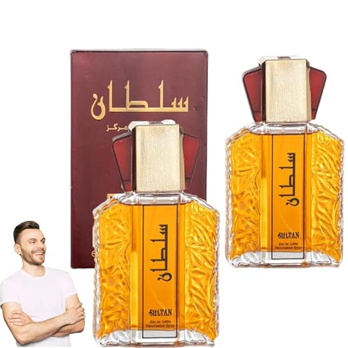 100ML Eau de Parfum Dubai-Parfüm für Männer, Markanter Duft, Eleganter Langanhaltender Erfrischender Duft (2PCS) von Junjie
