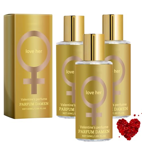 50 ml Cologne for Men Parfum,Eau De Parfum,Pheromone Parfum Parfum Pheromone, Secret Pheromone Parfum für Männer & Frauen (3PCS) von Junjie