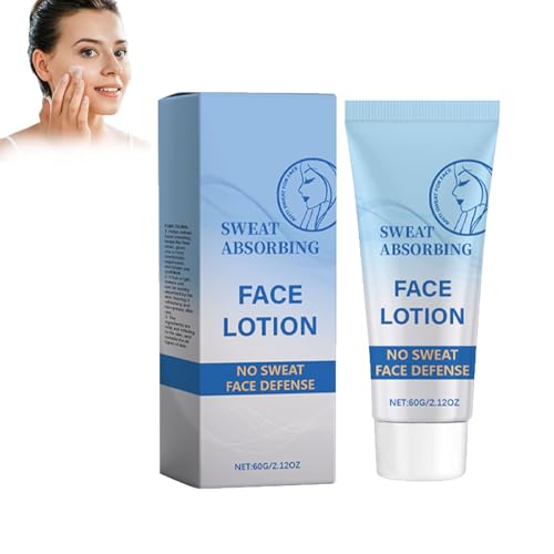 Antitranspirant Gesicht,Antitranspirant Starkes Schwitzen,Kontrolle von Schweiß und Fettiger Haut, Antitranspirant-Crem für Männer und Frauen, Antitranspirant Gel (1) von Junjie