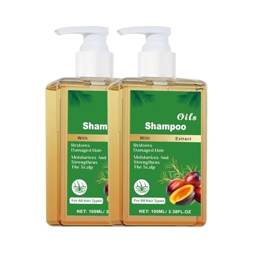 𝑩𝒂𝒕𝒂𝒏𝒂 Öl Shampoo,Rosemary Oil Shampoo,𝑩𝒂𝒕𝒂𝒏𝒂 -Öl für das Haarwachstum,Repariert Beschädigtes Haar,𝑩𝒂𝒕𝒂𝒏𝒂 Haarcreme für Männern und Frauen Haare (3PCS) von Junjie