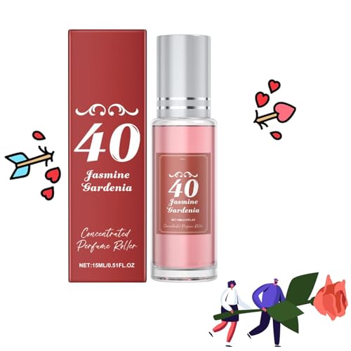 Brasilianisches Parfum,Brazil Charm Parfüm, Brasilianisches Roll-On Parfümöl,Brazilian Parfum, Mini Parfüm Set, Lang Anhaltender, Tragbar, Müheloser Ganztägiger Charme (40) von Junjie