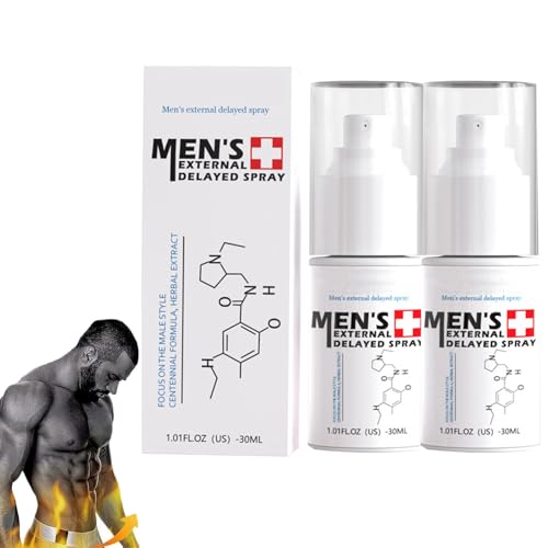 Langanhaltendes Spray für Herren,Herren Long Lasting Delay Stronger 𝙎𝙥𝙧𝙖𝙮,Männer Externes verzögertes 𝙎𝙥𝙧𝙖𝙮, Verbessern Sie die Qualität der Liebe und lassen Sie sie mehr lieben (2PCS) von Junjie