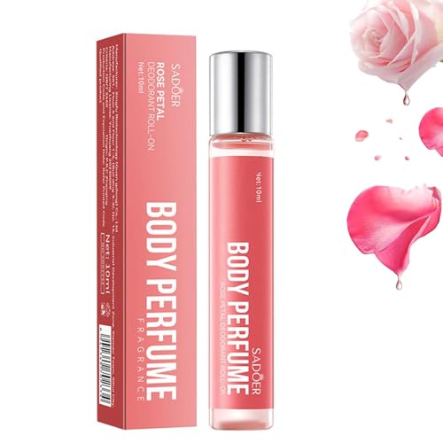 Pheromon Parfüm Frauen,Roll-On Pheromon Parfüm,Roll-On Pure Pheromon Perfume,Pheromon Scent Collection, Enhanced Scents Pheromon Perfume (Red) von Junjie