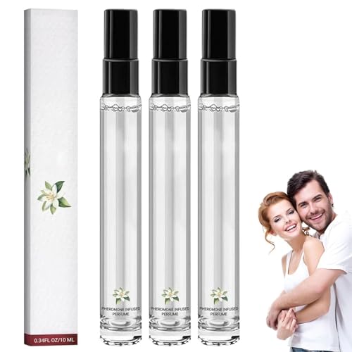 Pheromone Cologne,2025 NewPheromone Cologne for Men, Eine Lang Anhaltende Duftnote Zu Erzielen, Increase Attraction, Boost Yourconfidence, Long Lasting Pheromone Fragrance (3 Pcs) von Junjie